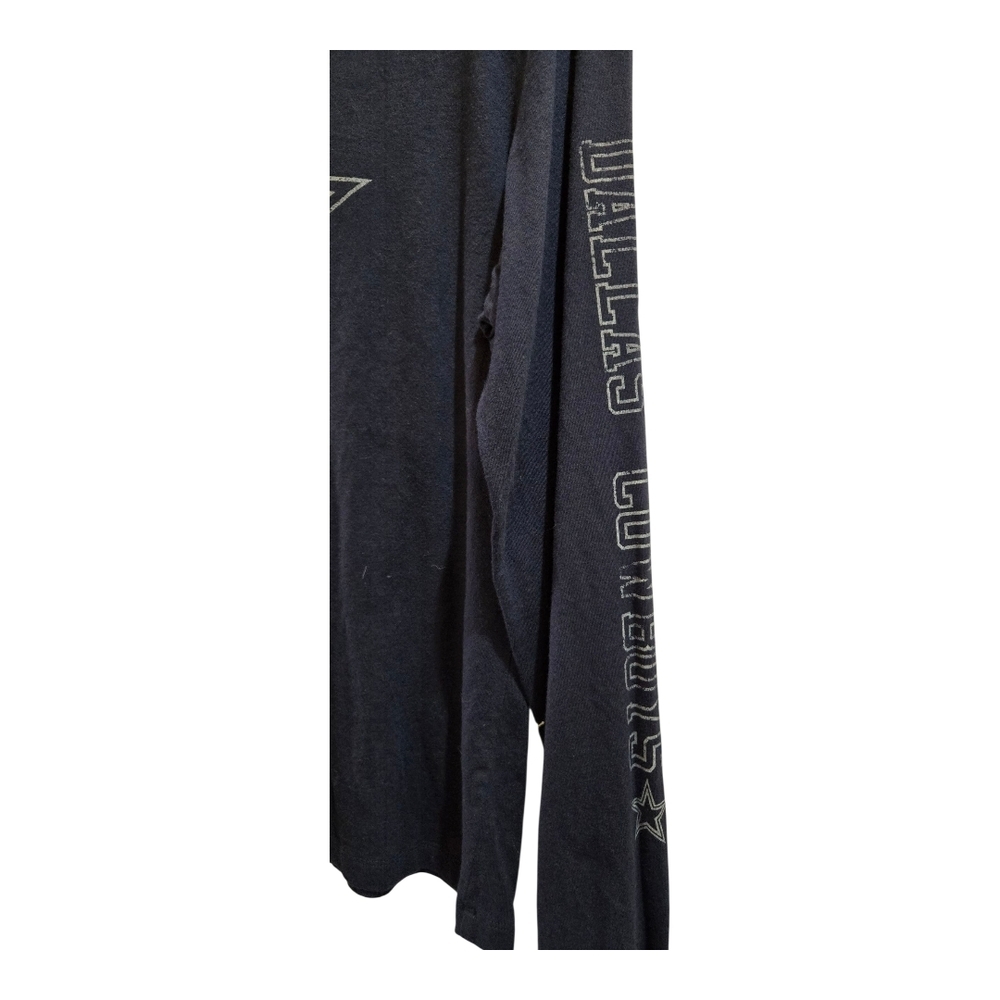 2/$10 Offer Applies ! Reebok DALLAS COWBOYS Navy Long Sleeve Shirt - Picture 3 of 3